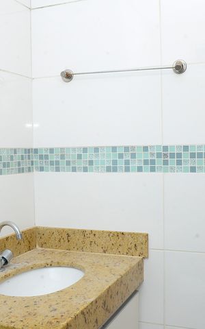 Apartamento para alugar com 120m², 2 quartos e 1 vagaBanheiro da Suíte