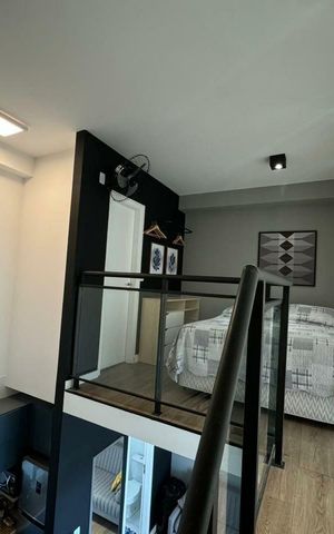 Apartamento à venda com 56m², 1 quarto e 2 vagas