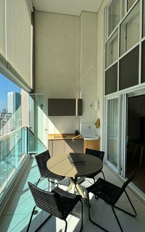 Apartamento à venda com 56m², 1 quarto e 2 vagas