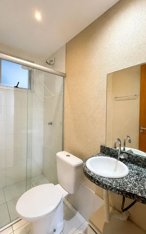 Apartamento para alugar com 76m², 3 quartos e 2 vagas Apartamento para alugar com 76m², 3 quartos e 2 vagasBanheiro Suíte