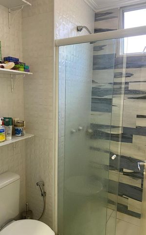 Apartamento à venda com 58m², 2 quartos e 1 vaga Apartamento à venda com 58m², 2 quartos e 1 vagaBanheiro
