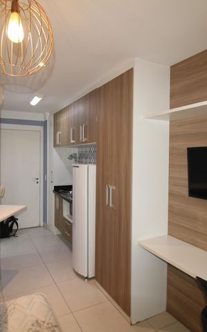 Studio à venda com 21m², 1 quarto e sem vagaStudio