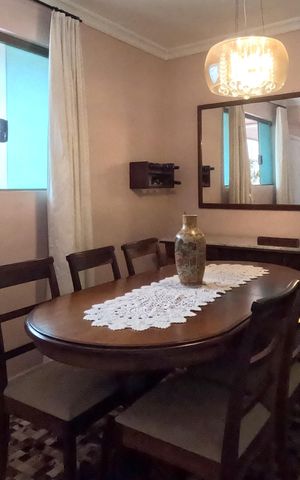Casa para alugar com 100m², 3 quartos e 1 vagaSala de estar e jantar