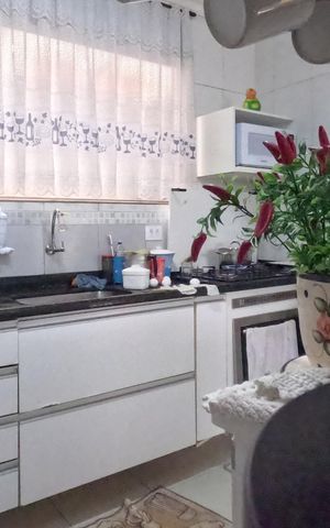 Casa para alugar com 100m², 3 quartos e 1 vagaCozinha Americana