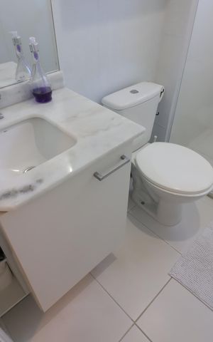 Apartamento à venda com 140m², 3 quartos e 2 vagasBanheiro da Suíte 3