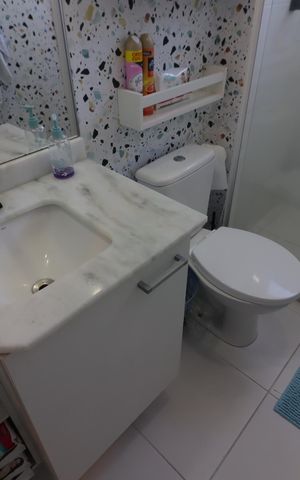 Apartamento à venda com 140m², 3 quartos e 2 vagasBanheiro da Suíte 2