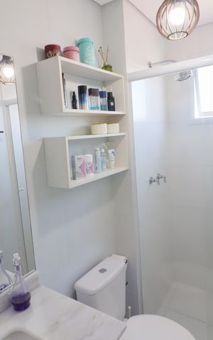 Apartamento à venda com 140m², 3 quartos e 2 vagasBanheiro da Suíte 3