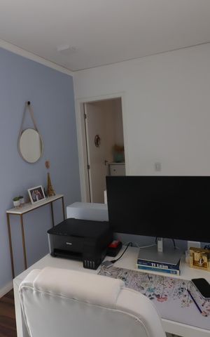 Apartamento à venda com 140m², 3 quartos e 2 vagasEscritório