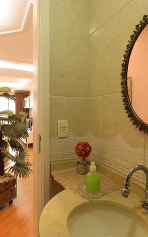 Apartamento à venda com 143m², 3 quartos e 2 vagasLavabo
