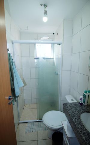 Apartamento à venda com 55m², 2 quartos e 1 vagaBanheiro