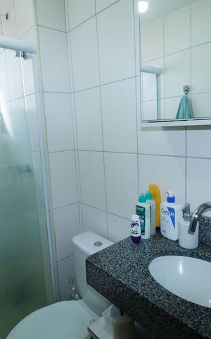 Apartamento à venda com 55m², 2 quartos e 1 vagaBanheiro
