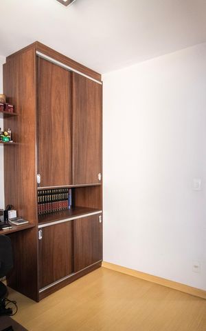 Apartamento à venda com 115m², 3 quartos e 2 vagasQuarto 01- Escritório 