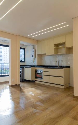 Apartamento para alugar com 42m², 2 quartos e 1 vaga Apartamento para alugar com 42m², 2 quartos e 1 vagaSala, Cozinha e Área de Serviço