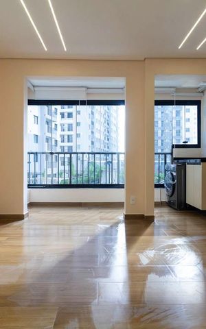 Apartamento para alugar com 42m², 2 quartos e 1 vaga Apartamento para alugar com 42m², 2 quartos e 1 vagaSala, Cozinha e Área de Serviço