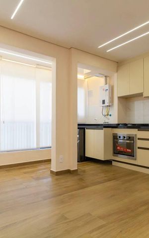 Apartamento para alugar com 42m², 2 quartos e 1 vaga Apartamento para alugar com 42m², 2 quartos e 1 vagaSala, Cozinha e Área de Serviço
