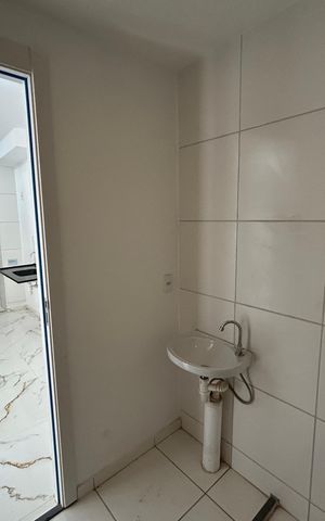 Apartamento para alugar com 43m², 2 quartos e 1 vagaBanheiro Social