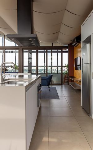 Studio para alugar com 35m², 2 quartos e sem vaga Studio para alugar com 35m², 2 quartos e sem vagaSalão de Festas