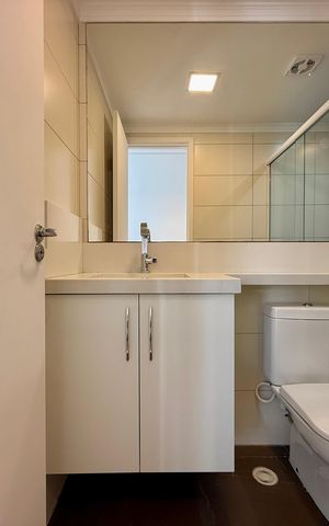 Apartamento para alugar com 56m², 2 quartos e 1 vaga Apartamento para alugar com 56m², 2 quartos e 1 vagaBanheiro