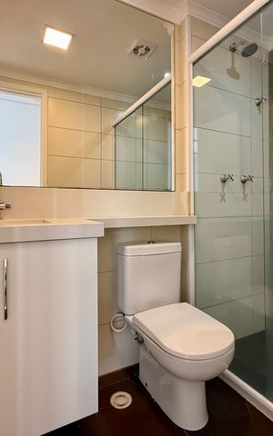 Apartamento para alugar com 56m², 2 quartos e 1 vaga Apartamento para alugar com 56m², 2 quartos e 1 vagaBanheiro