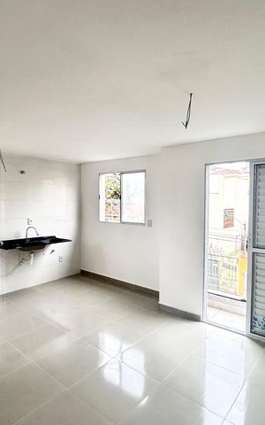 Apartamento à venda com 42m², 2 quartos e sem vaga Apartamento à venda com 42m², 2 quartos e sem vagaSala/Cozinha