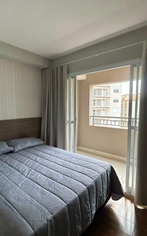 Studio à venda com 26m², 1 quarto e sem vaga