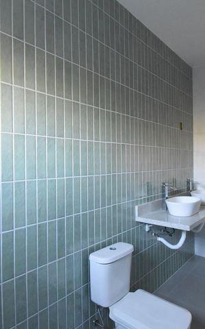 Casa de condomínio para alugar com 152m², 3 quartos e 2 vagasBanheiro da Suíte