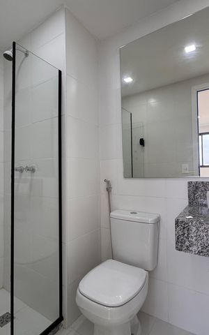 Apartamento para alugar com 55m², 2 quartos e 1 vaga Apartamento para alugar com 55m², 2 quartos e 1 vagaSuíte - Banheiro