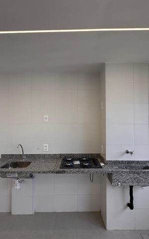 Apartamento para alugar com 55m², 2 quartos e 1 vaga Apartamento para alugar com 55m², 2 quartos e 1 vagaCozinha e Área de Serviço