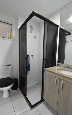 Apartamento à venda com 64m², 2 quartos e 2 vagasBanheiro 2