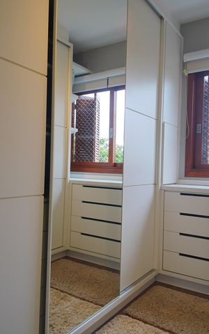 Apartamento à venda com 129m², 3 quartos e 1 vagaCloset da suíte
