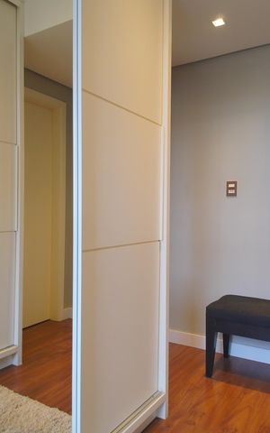 Apartamento à venda com 129m², 3 quartos e 1 vagaCloset da suíte
