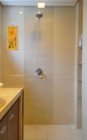 Apartamento à venda com 129m², 3 quartos e 1 vagaBanheiro da Suíte