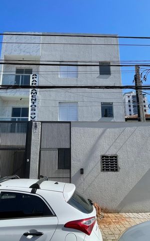Apartamento à venda com 36m², 2 quartos e 1 vaga Apartamento à venda com 36m², 2 quartos e 1 vagaFachada