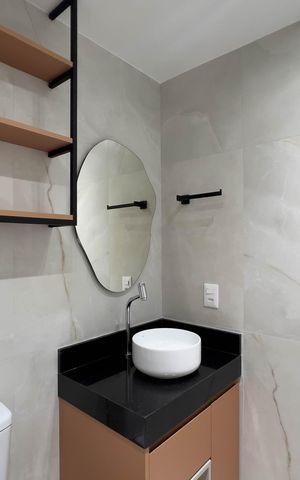 Studio para alugar com 20m², 1 quarto e sem vaga Studio para alugar com 20m², 1 quarto e sem vaga Banheiro