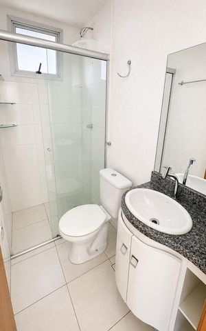 Apartamento para alugar com 63m², 2 quartos e 1 vaga Apartamento para alugar com 63m², 2 quartos e 1 vagaBanheiro