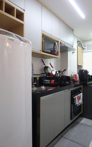 Apartamento à venda com 43m², 2 quartos e 1 vagaCozinha