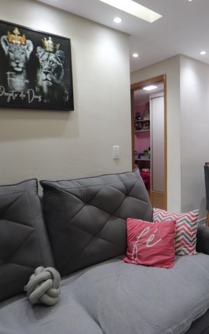 Apartamento à venda com 43m², 2 quartos e 1 vagaSala