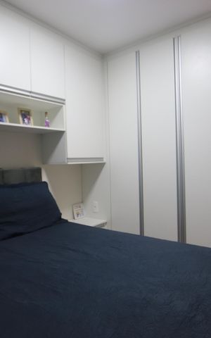 Apartamento à venda com 43m², 2 quartos e 1 vagaQuarto 1