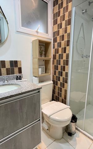 Apartamento para alugar com 63m², 3 quartos e 1 vagaBanheiro 1