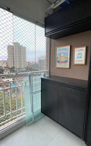 Apartamento para alugar com 63m², 3 quartos e 1 vagaVaranda