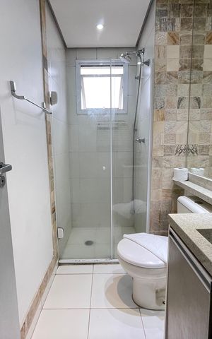 Apartamento para alugar com 63m², 3 quartos e 1 vagaBanheiro 2