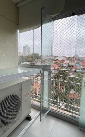 Apartamento para alugar com 63m², 3 quartos e 1 vagaVaranda