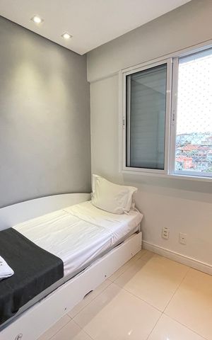 Apartamento para alugar com 63m², 3 quartos e 1 vagaQuarto 3