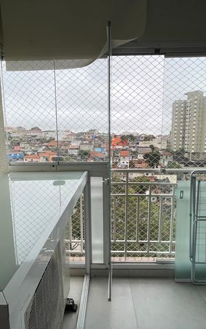 Apartamento para alugar com 63m², 3 quartos e 1 vagaVaranda