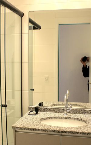 Apartamento à venda com 58m², 2 quartos e 1 vagaBanheiro social