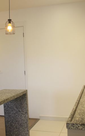 Apartamento à venda com 58m², 2 quartos e 1 vagaCozinha com área de serviço