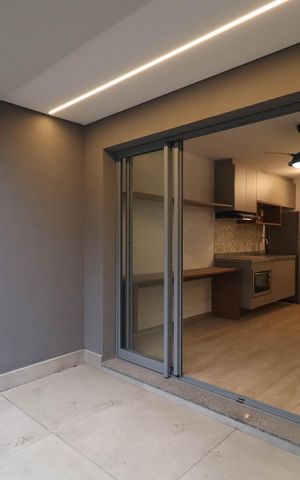 Studio para alugar com 30m², 1 quarto e sem vaga Studio para alugar com 30m², 1 quarto e sem vagaVaranda