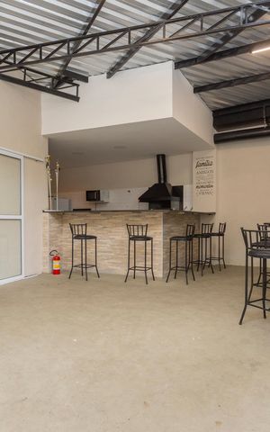 Casa à venda com 61m², 2 quartos e 2 vagasÁrea comum - Salão de festas
