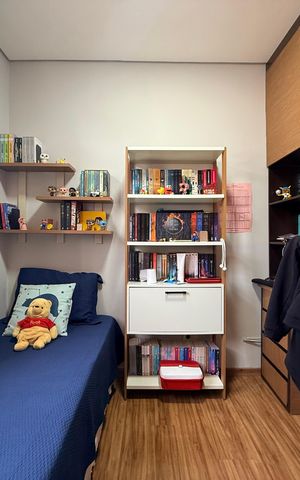 Apartamento à venda com 130m², 3 quartos e 1 vagaQuarto