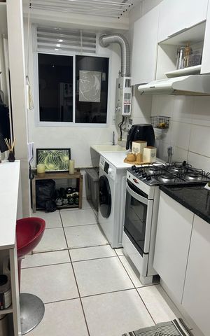 Apartamento à venda com 44m², 2 quartos e 1 vaga Apartamento à venda com 44m², 2 quartos e 1 vagaCozinha/Área de serviço
